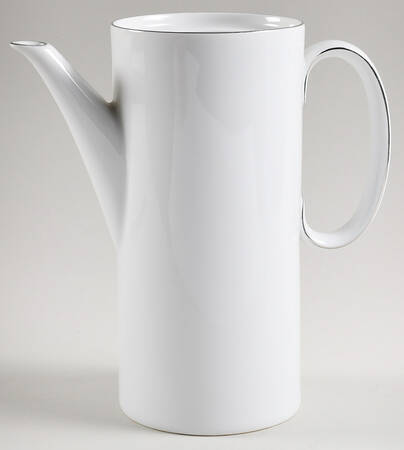 PLATINUM BAND (COUPE) Coffee Pot No Lid