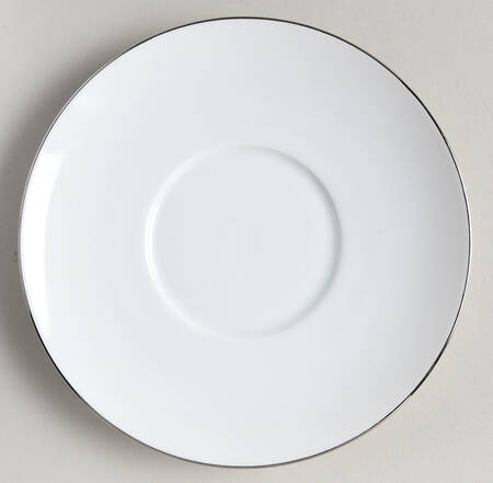 PLATINUM BAND (COUPE) Saucer for Flat Cup