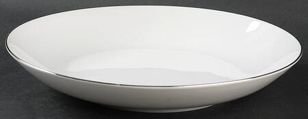 PLATINUM BAND (COUPE) Large Coupe Soup Bowl