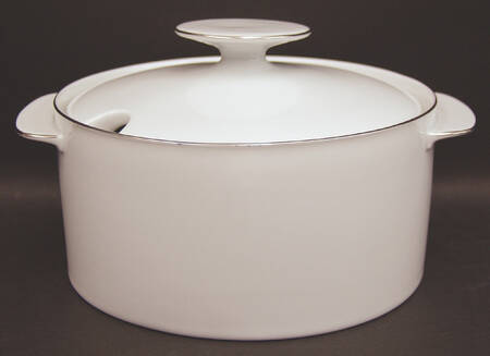 PLATINUM BAND (COUPE) Tureen &  Lid