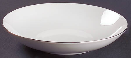 PLATINUM BAND (COUPE) Coupe Soup Bowl