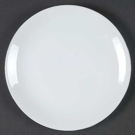 PLATINUM BAND (COUPE) Bread & Butter Plate