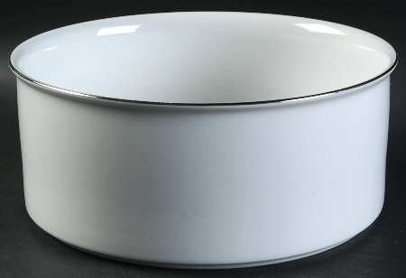 PLATINUM BAND (COUPE) 7" Round Vegetable Bowl