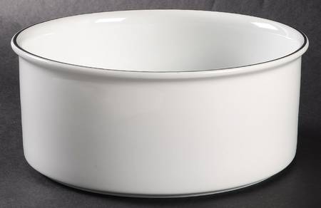 PLATINUM BAND (COUPE) 6" Round Vegetable Bowl