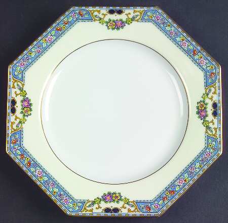 Queen Louise Octagonal Dessert Plate