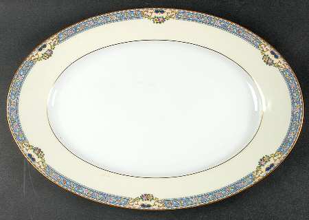 Queen Louise 15" Oval Serving Platter
