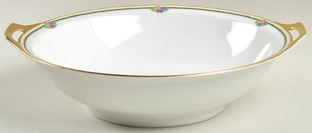 Rose Point 10" Round Vegetable Bowl
