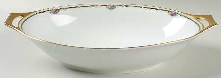 Rose Point 11" Oval Vegetable Bowl