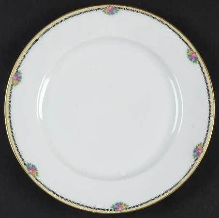 Rose Point Luncheon Plate