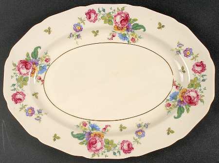 Rosemont 15" Oval Serving Platter