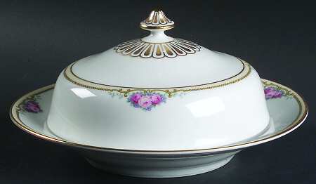 Roseland Round Covered Butter