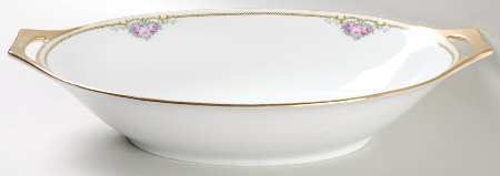 Roseland 11" Oval Vegetable Bowl