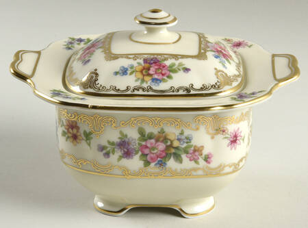 Rosedale Sugar Bowl & Lid