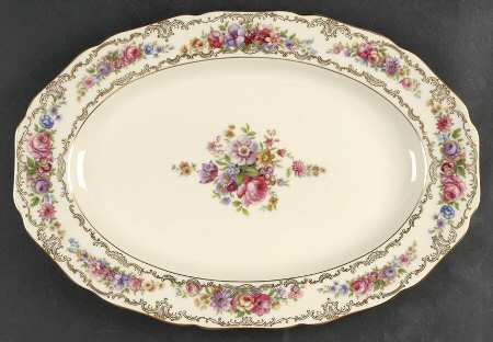 Rosedale 15" Oval Serving Platter
