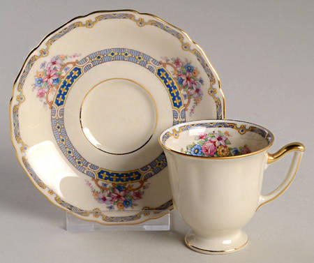 Rosemarie Footed Demitasse Cup & Saucer Set by Thomas