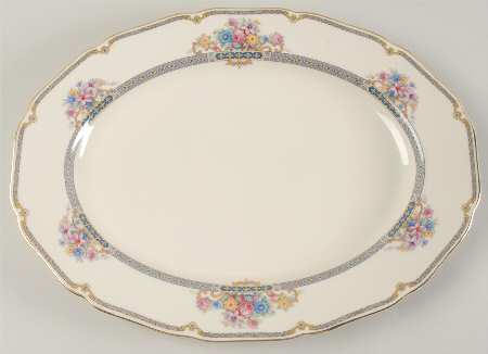 Rosemarie 14" Oval Serving Platter by Thomas