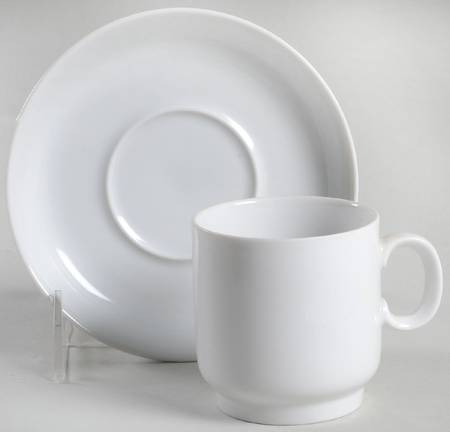 Rotunda Footed Cup & Saucer Set