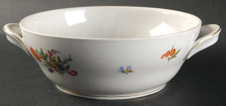 Spring Garden Round Vegetable No Lid