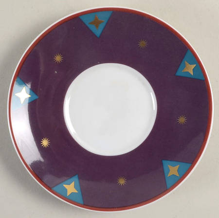 Sun, Moon & Stars Saucer for Demitasse Cup