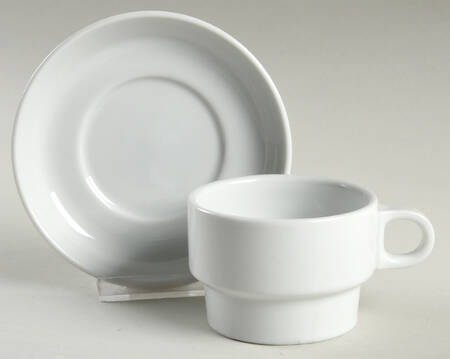 TC100 Flat Cup & Saucer Set