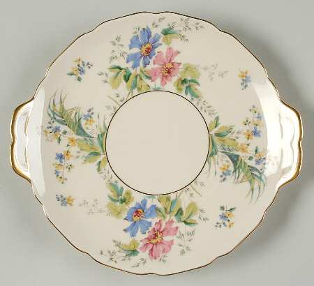 Lady Hamilton Handled Cake Plate