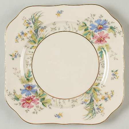 Lady Hamilton Square Salad Plate