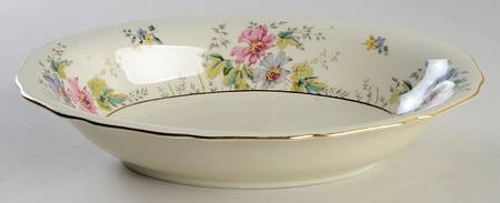 Lady Hamilton 10" Oval Vegetable Bowl
