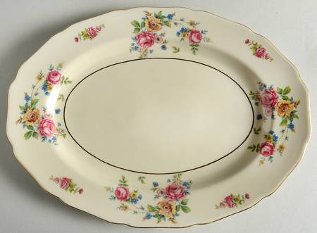 THO31 12" Oval Serving Platter