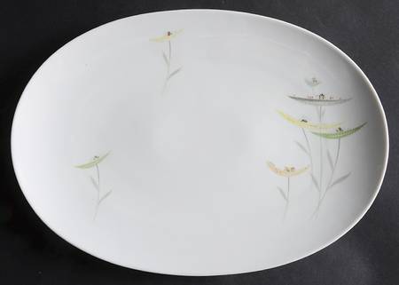 THO59 12" Oval Serving Platter