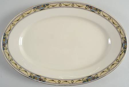THO6 15" Oval Serving Platter