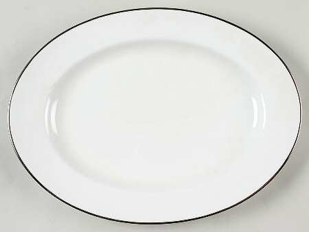 THO7 12" Oval Serving Platter