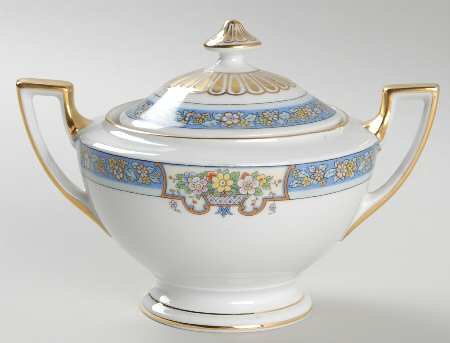 Trilby Sugar Bowl & Lid by Thomas