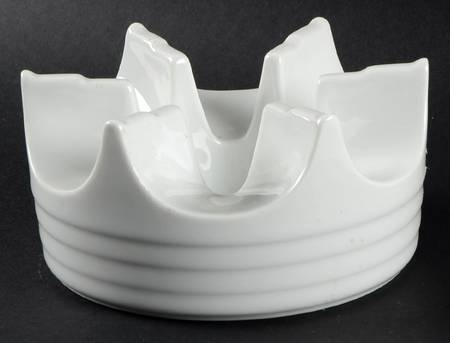 Trio White China Warmer Stand