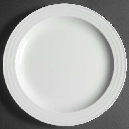 Trio White Service Plate (Charger)