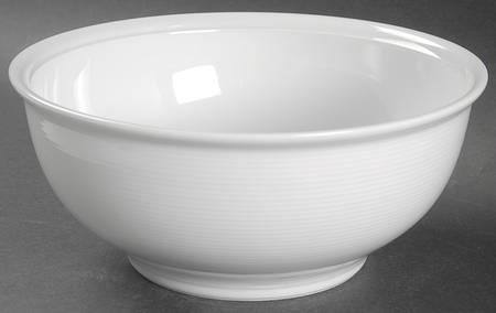Trend White 7" Round Vegetable Bowl