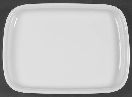 Trend White 11" Rectangular Serving Platter