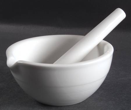 Trend White Pestle and Mortar-Mortar