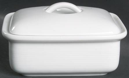 Trend White Butter Tub & Lid