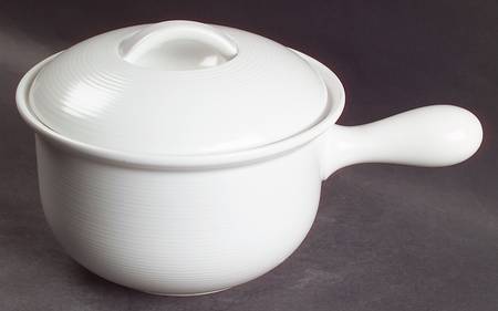 Trend White Saucepan & Lid