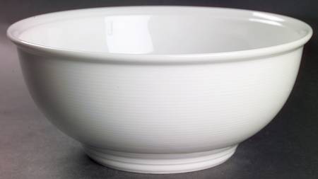 Trend White 8" Round Vegetable Bowl