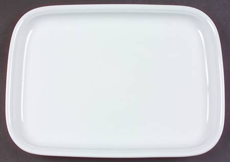 Trend White 13" Rectangular Serving Platter
