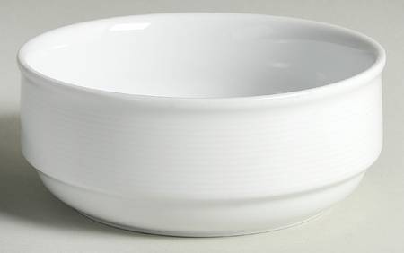 Trend White Soup/Cereal Bowl