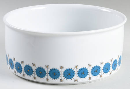 Turquoise 6" Round Vegetable Bowl