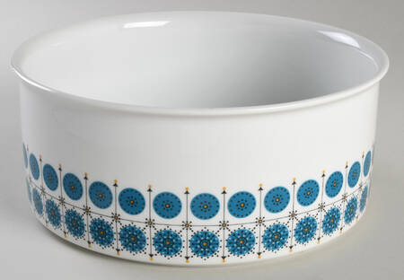 Turquoise 8" Round Vegetable Bowl by Thomas