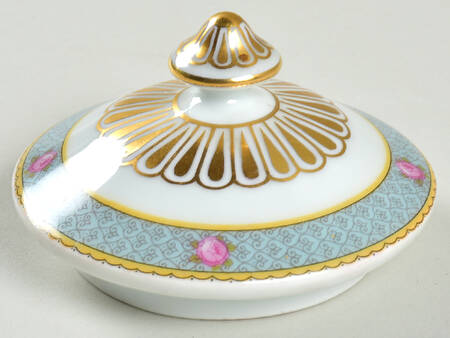 Wales (All White, No Verge) Lid for Sugar Bowl