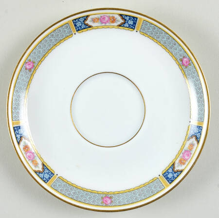Wales (All White, No Verge) Saucer for Bouillon Cup