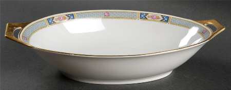 Wales (All White, No Verge) 11" Oval Vegetable Bowl