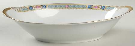 Wales (All White, No Verge) 11" Oval Vegetable Bowl