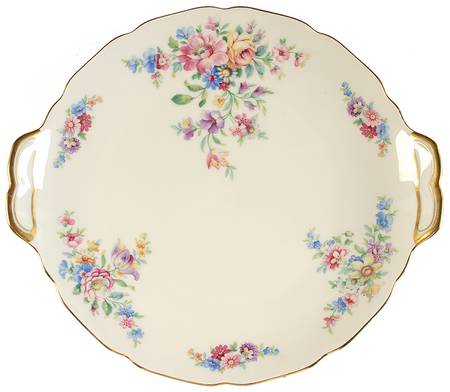 The Wentworth Handled Cake Plate