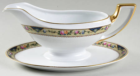 Yorke Gravy Boat with Attached Underplate